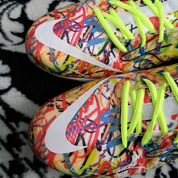 Nike CJ3 Trainer Thankful Graffiti 725231-499 Mens Size 12.5 Year 2015 - Picture 9 of 12